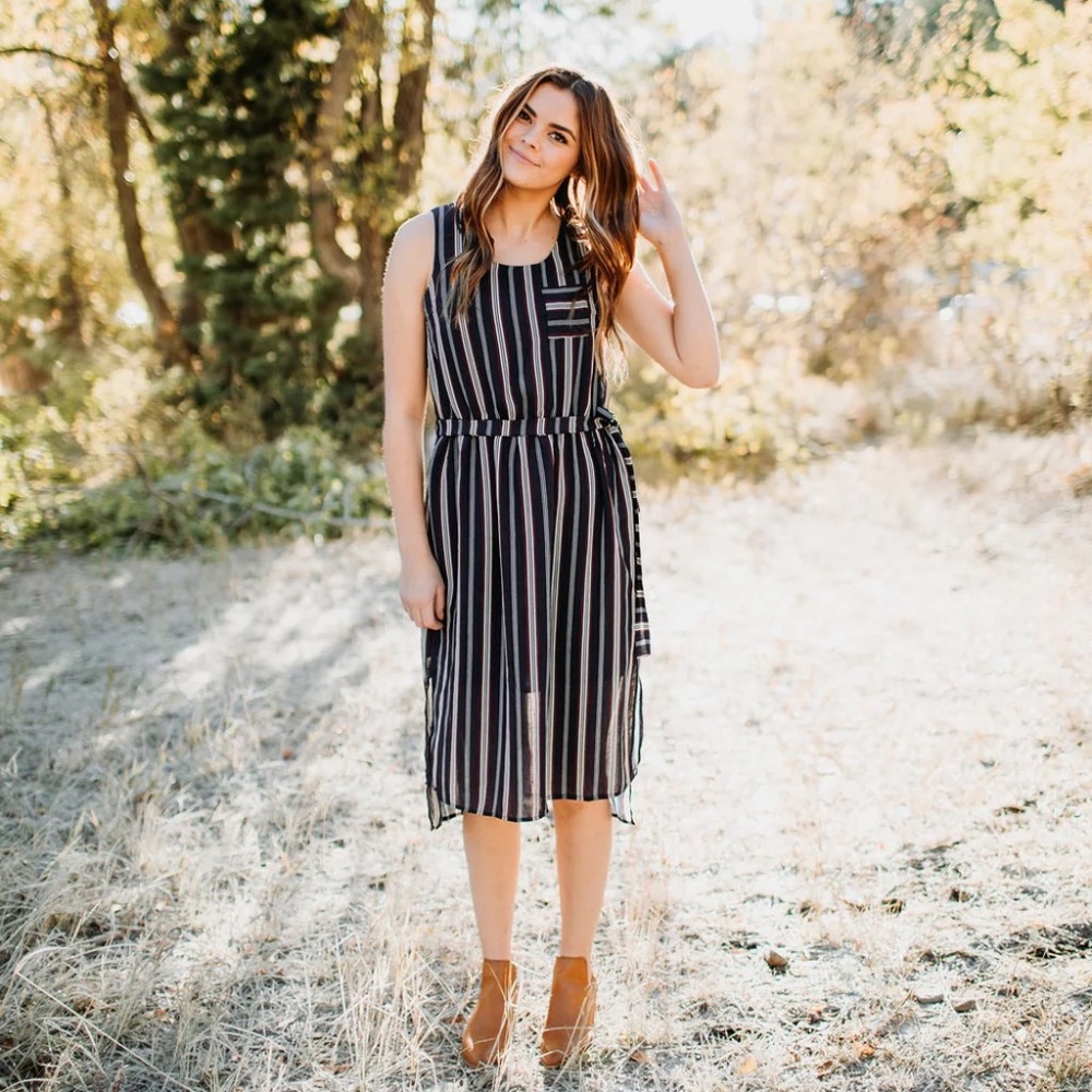 Striped Tank Dress